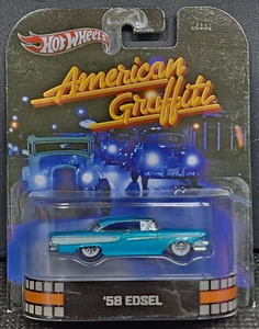 HOTWHEELS Retro Entertainment 2013 B - AMERICAN GRAFFITI - '58 Edsel - 1:64 - Picture 1 of 3
