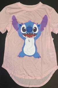 Disney Juniors Lilo & Stitch T-Shirt Top Size LARGE New - Picture 1 of 1
