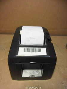 STAR TSP650 654 NETWORK POS Thermal Receipt Bon Printer Schwarz Black BAD PRINTS - Afbeelding 1 van 4
