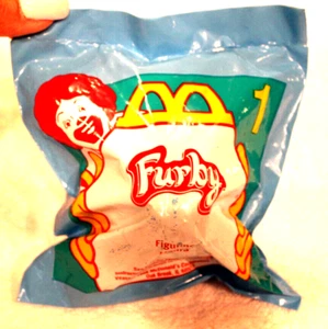 DE COLECCIÓN McDONALD'S HAPPY MEAL JUGUETE FURBY #1 SELLADO EN BOLSA ORIGINAL - Imagen 1 de 4
