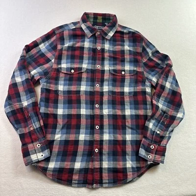 Canterbury New Zealand Mens Check LS Flannel Shirt Sz Medium - Image 1 of 4