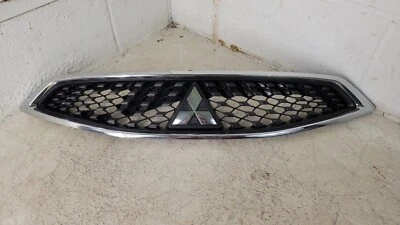 2017-2020 MITSUBISHI MIRAGE CHROME BLACK MESH FRONT UPPER GRILLE GRILL EMBLEM - Image 1 of 4