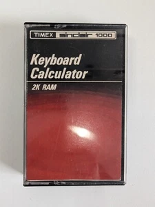 Keyboard Calculator 2k | Timex Sinclair 1000 Spectrum ZX81 | Kassette | Tape - Bild 1 von 2