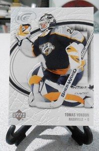 2005-06 Upper Deck Ice Predators Hockey Card #55 Tomas Vokoun