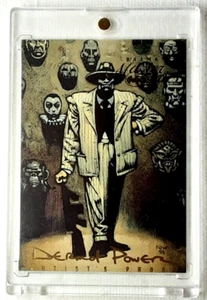 1995 Batman Artist Proof Card 38 BLACK MASK. FREE ONE-TOUCH-HOLDER - Picture 1 of 2