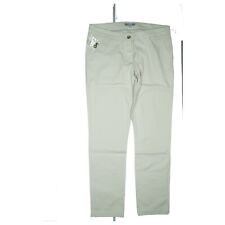 Milano Men's Fabric Business Chino Trousers Slim Fit Jeans Golf 40 W34 L32 Beige