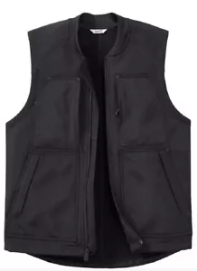 NEW Duluth Trading Mens Prudhoe Bay Sherpa Lined Vest Black XL Windproof Warm - Picture 1 of 3