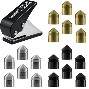 ONE80 Vice Lock Dart Flight Hole Punch Caps For Vice Shafts - Picture 1 of 2