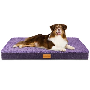 Exclusivo Mezcla Ortopédico Dolor Mascota Perro Cama Extra Grande Perros 48"X30" Púrpura - Imagen 1 de 7