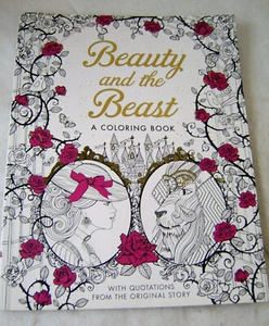 Beauty and the Beast: A Coloring Book NEW Paperback $15.99 Retail - Bild 1 von 8