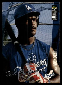 1996 Collectors Choice Raul Mondesi #580 Los Angeles Dodgers Silver Sig Card - Picture 1 of 2