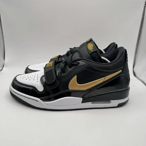 Nike Air Jordan Legacy 312 Low Black Metallic Gold Sneaker Men's Size 13 New - Picture 1 of 9