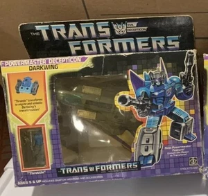 TRANSFORMERS PowerMasters Darkwing with box & bubble - Picture 1 of 3