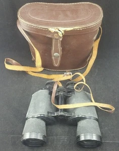 Vintage Regent 7x50 Binoculars, Original Leather Case, Coated Optics - Picture 1 of 3
