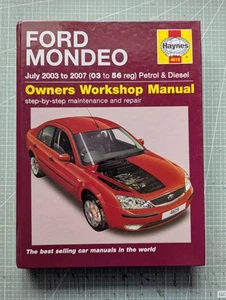 Ford Mondeo MK3 (Petrol & Diesel) 2003-2007 Haynes Workshop Manual - Picture 1 of 8