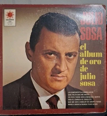 Julio Sosa - El Álbum De Oro De Julio Sosa - Uruguayan Tango- 1974 CBS, Inc - Image 1 of 4