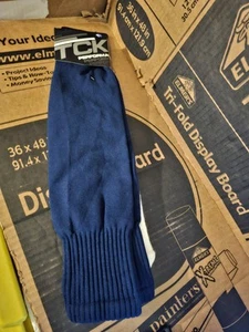 Twin City Strick Linebacker Mid Game 1 PR marineblau kniehohe Socken neu in Verpackung 34-36 Zoll - Bild 1 von 4