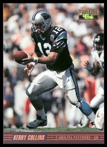 1995 Pro Line Series II #II-49 Kerry Collins Carolina Panthers Football Card - Bild 1 von 2