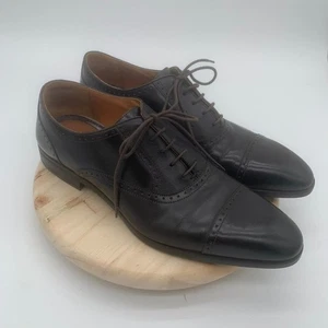 Scarpe eleganti Oxford Ted Baker Davyde in pelle punta a cappuccio US 12 - Foto 1 di 9
