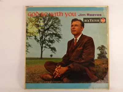 JIM REEVES GOD BE WITH YOU (330) 12 Track LP including Picture Sleeve RCA - Image 1 of 4
