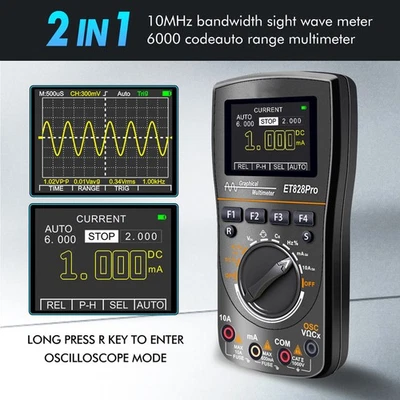 Professionelles Oszilloskop -Multimeter 2 In 1 Design Digital Oscilloscope-- - Bild 1 von 4
