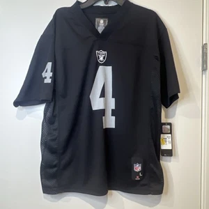 New Raiders Derek Carr Jersey Large 14/16 NWT - Picture 1 of 9