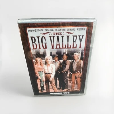 THE BIG VALLEY SEASON TWO 2 New Sealed DVD Barbara Stanwyck Lee Majors. Rare - Image 1 of 4