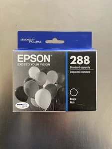NEW Epson Ink Cartridge 288 Black (1-pack) OEM Genuine EXP 05/2023 - Bild 1 von 3
