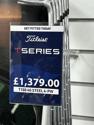 Titleist T250 Irons 4 - GW (8 Irons) Graphite AD 75  Tour  Shafts -  LEFT HANDED - Image 1 of 4