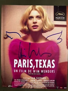 Director Wim Wenders signed Paris Texas 8x10 Photo. “sketch “ Wings Of Desire - Picture 1 of 1