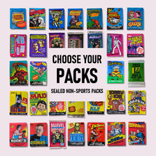 Sealed Non-Sport Trading Card Packs VTG - You Pick Marvel Impel Comic Topps DC