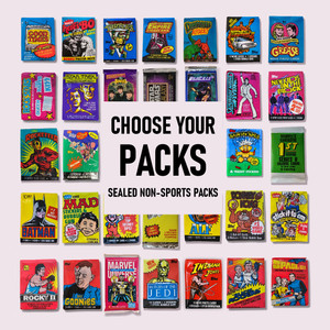 Sealed Non-Sport Trading Card Packs VTG - You Pick Marvel Impel Comic Topps DC