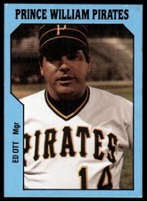 1985 TCMA Prince William Pirates Ed Ott Prince William Pirates #23