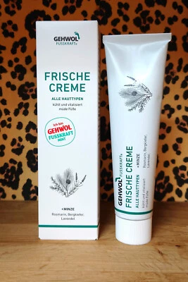 GEHWOL FUSSKRAFT Frische Creme 125 ml, kühlt und vitalisiert müde Füße (Mint)