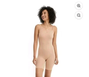 NEW JOCKEY ESSENTIALS M ULTRALIGHT SMOOTHING NO-CHAFE SLIPSHORT BODYSUIT NIP - Picture 1 of 5