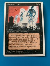 Animate Dead - Fourth Edition Magic The Gathering