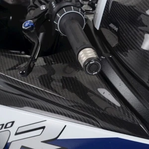 R&G Bar End Sliders for BMW M1000RR '21- & Yamaha Tracer 9 (GT) '21- (Black) - Picture 1 of 1