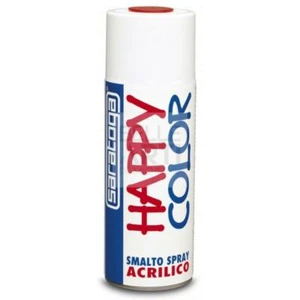 BOMBOLA SPRAY HAPPY COLOR 400 ml VERNICE BIANCO GHIACCIO RAL 9002 - Imagen 1 de 3