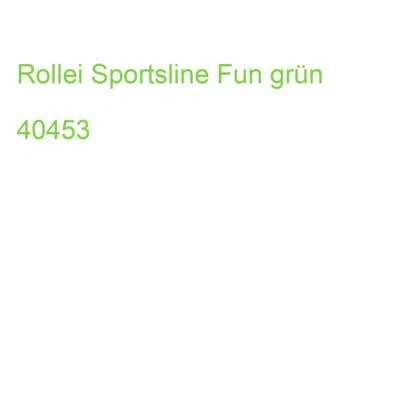 Rollei Sportsline Fun grün 40453 (4048805404537) - Bild 1 von 2