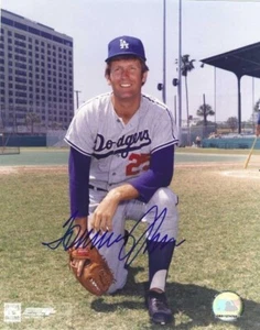 Signed 8x10 TOMMY JOHN Los Angeles Dodgers Autographed photo - COA - Picture 1 of 1