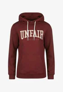Sudadera con capucha Unfair Athletics University Borgoña talla XL y XXL - Imagen 1 de 2