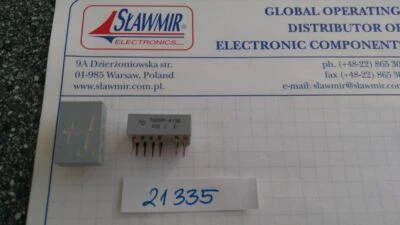 HP HDSP4136 11mm yellow UN 7segment display Lot-7pcs - Image 1 of 3