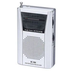 Radio tascabile piccola mini mutiuso pratica radio a transistor AM FM regalo HD YT - Foto 1 di 12