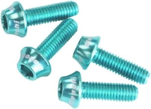 Bianchi Flaschenhalterschraube 4er Set Celeste Color mit Bianchi Logo - Bild 1 von 4