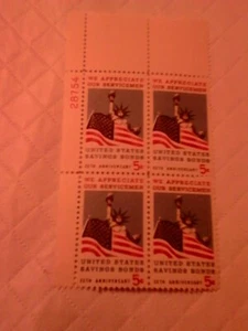 1966 We Appreciate Our Servicemen ,US Savings Bonds Stamps - Picture 1 of 1