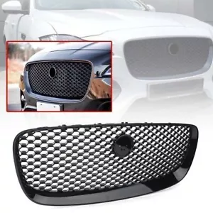 Griglia griglia centrale paraurti anteriore radiatore per Jaguar F-PACE 2016-20 - Foto 1 di 11