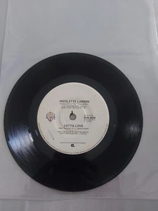 Nicolette Larson Lotta Love / Angels Rejoiced 7” Single Vinyl Record Warner WEA - Picture 1 of 6