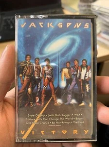 Vintage Cassette Tape / JACKSONS - VICTORY / Nice Condition - Picture 1 of 2