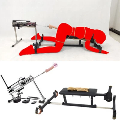 Automatic Thruting Sex Machine + Sex Furniture Positions Chair + 4 Attahcments - Image 1 of 4