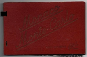 MONACO - MONTE-CARLO Vintage Postkarten x 9 Booklet - gut - Bild 1 von 2